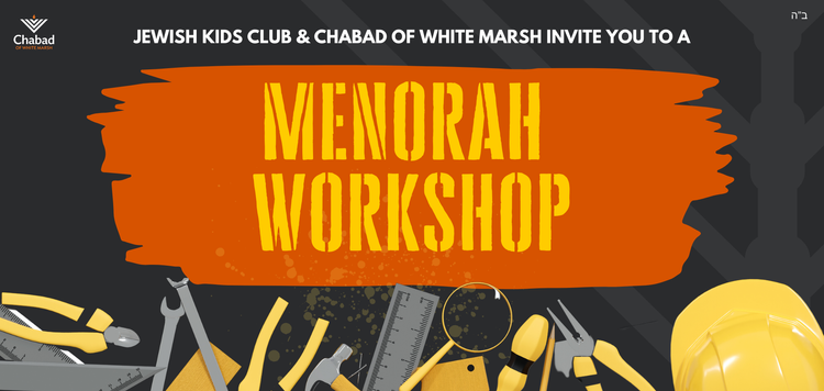 Build Your Own Menorah Workshop